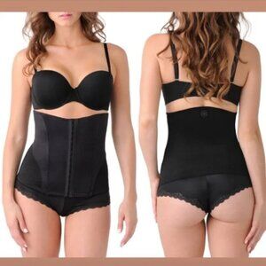 NWT Belly Bandit Mother Tucker Black Shapewear Corset Size Small